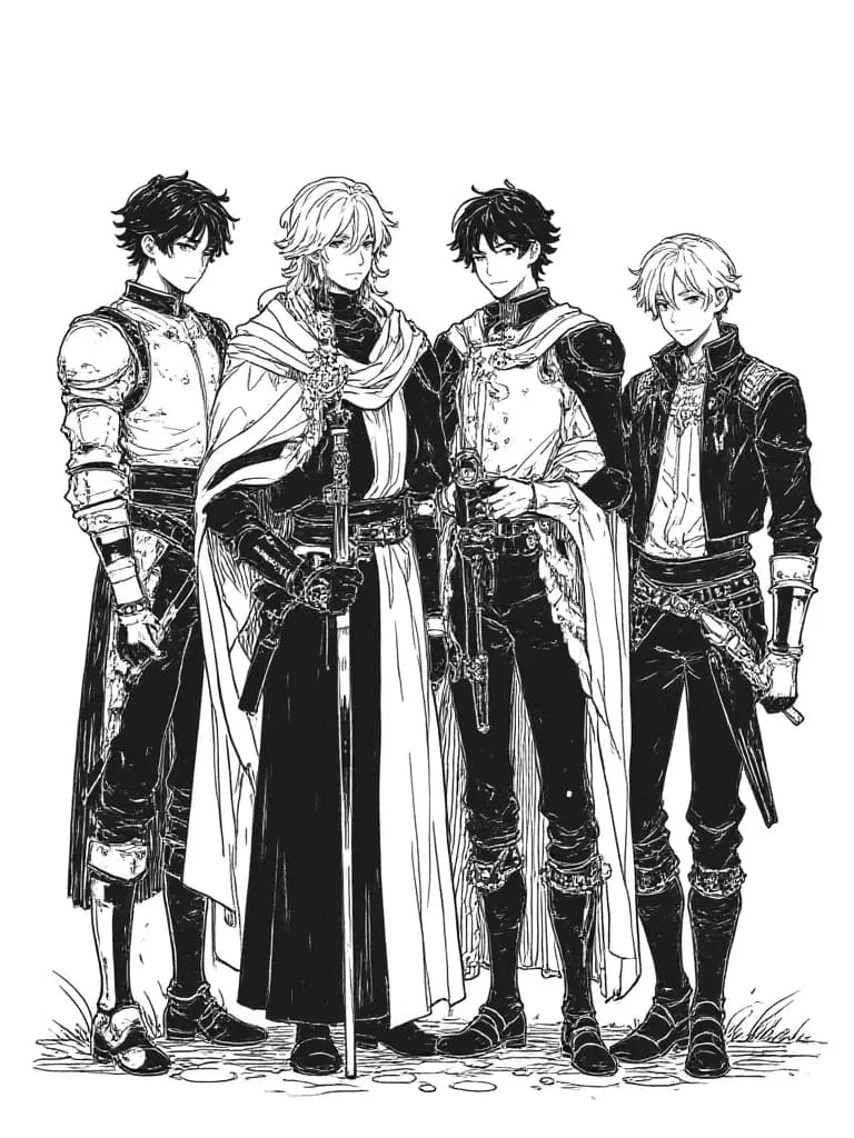 1 princess and 4 princes thumbnail