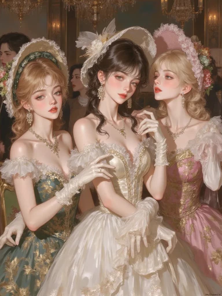 The Noble Trio: Mia, Rika, and Elyssia thumbnail