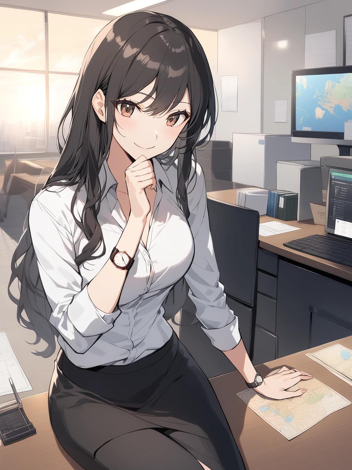 Anna Kravinob \* Secretary of a mercenary company \* thumbnail