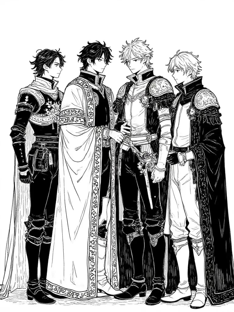 4 princes 1 princess (15/2) thumbnail