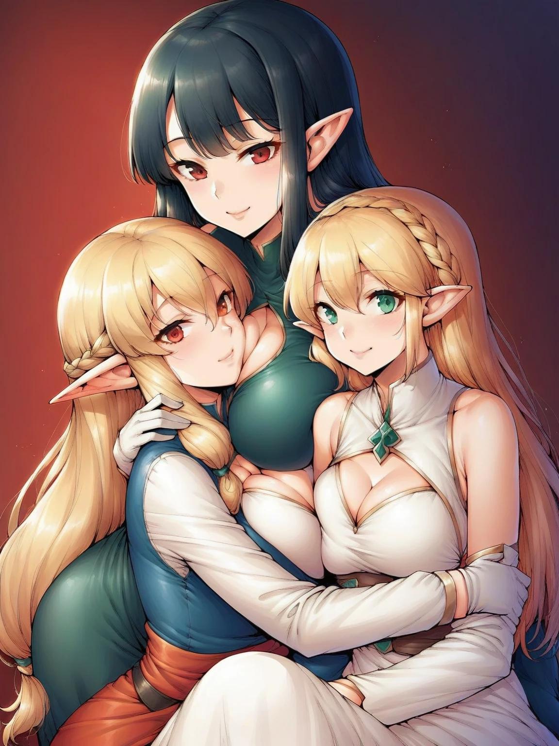 Mónica, Amiko and Gerria (Elfas who saved a trafficker) thumbnail
