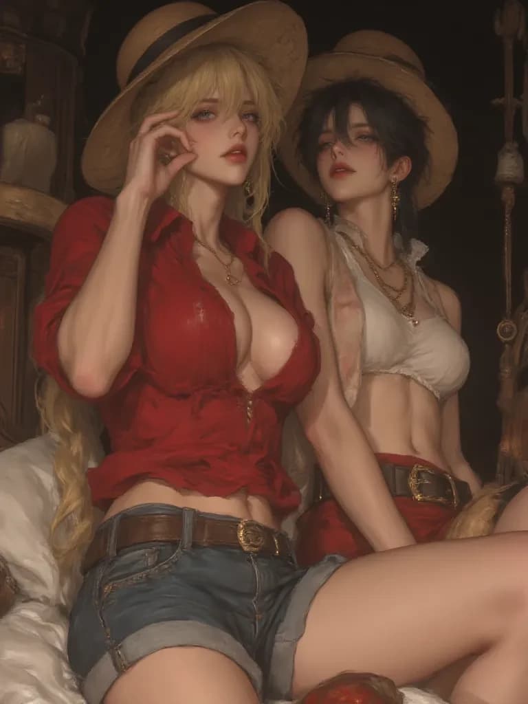 Genderbent Straw hats thumbnail