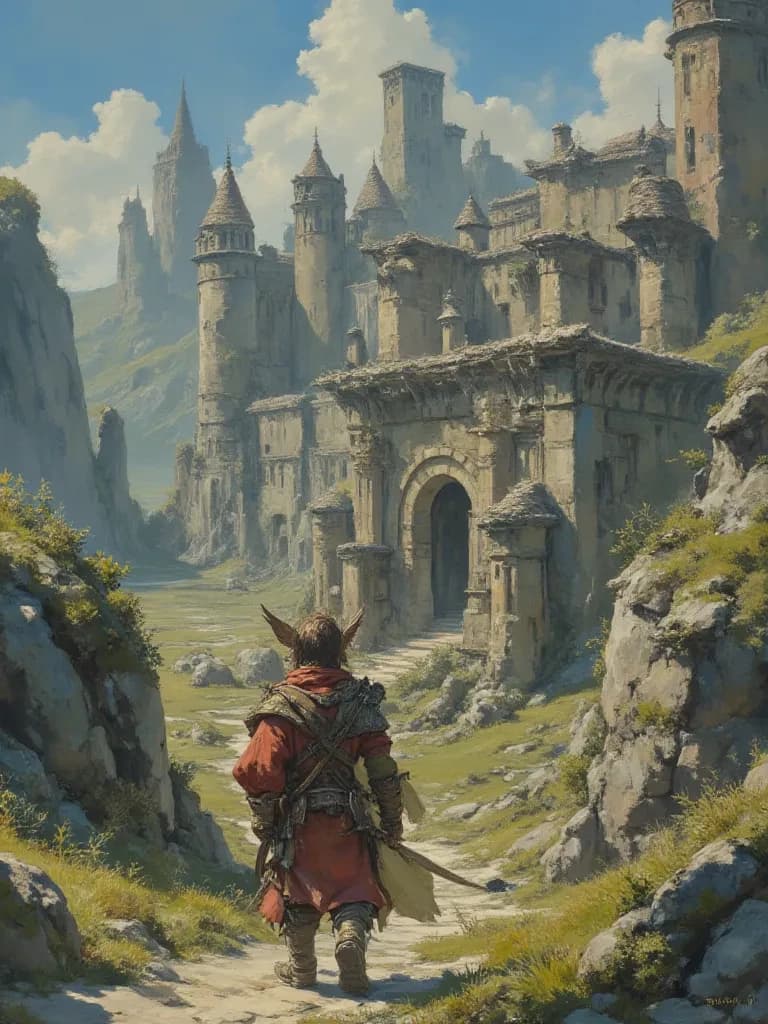 Fantasy or isekai world thumbnail