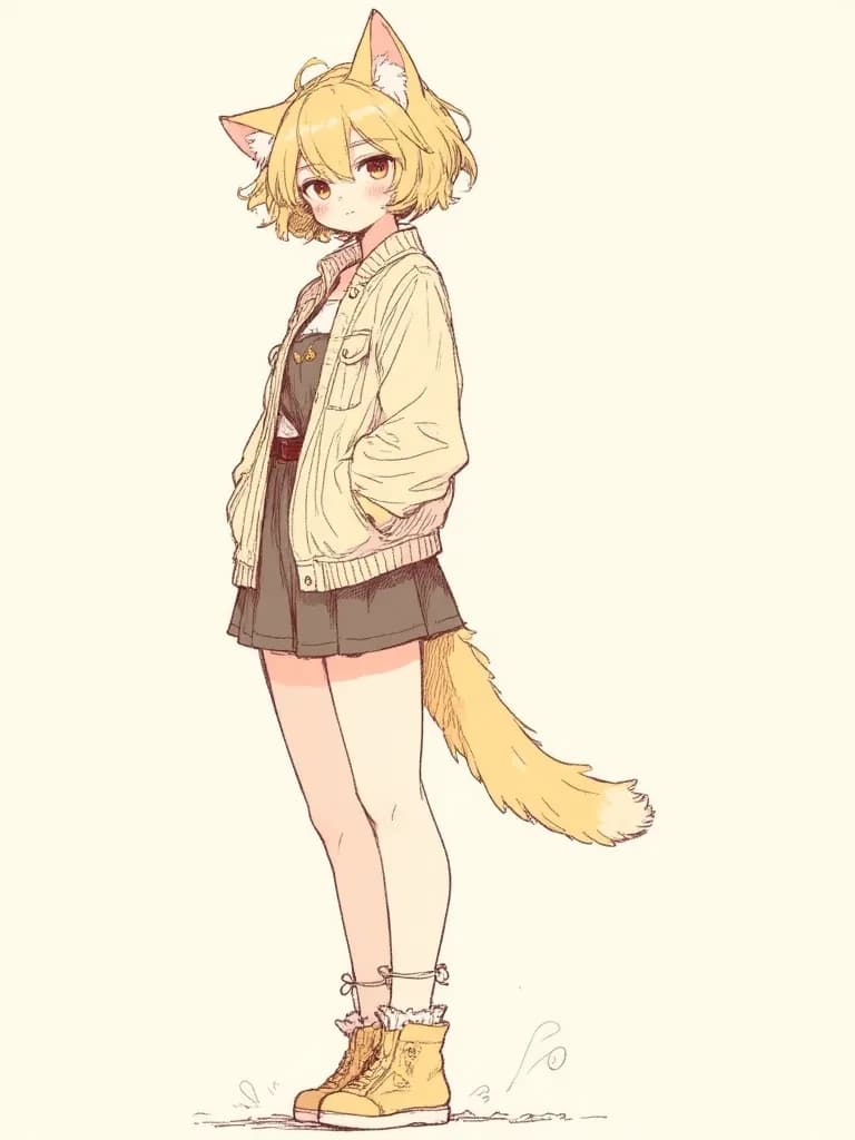 Mary cat girl furry thumbnail