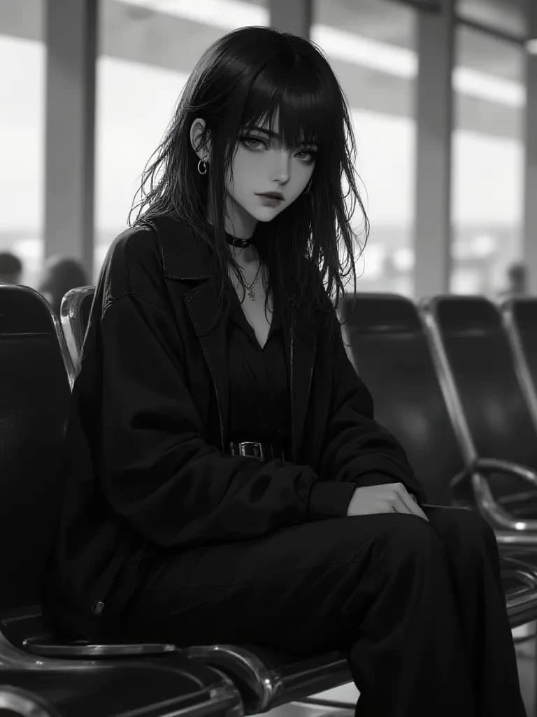 THAT ONE RANDOM AIRPORT GOTH GIRL YOU SEE thumbnail