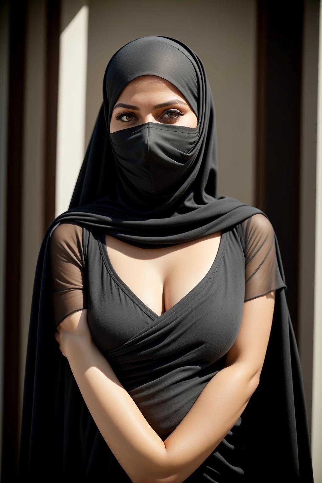 Fatima 40 year young beautiful and attractive devoted arabic widow Mom has curvy thumbnail
