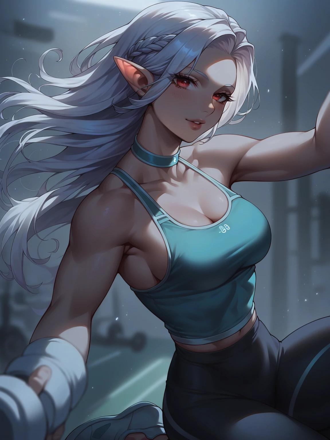 Ingrid - half-orc, half-elf in a modern world thumbnail