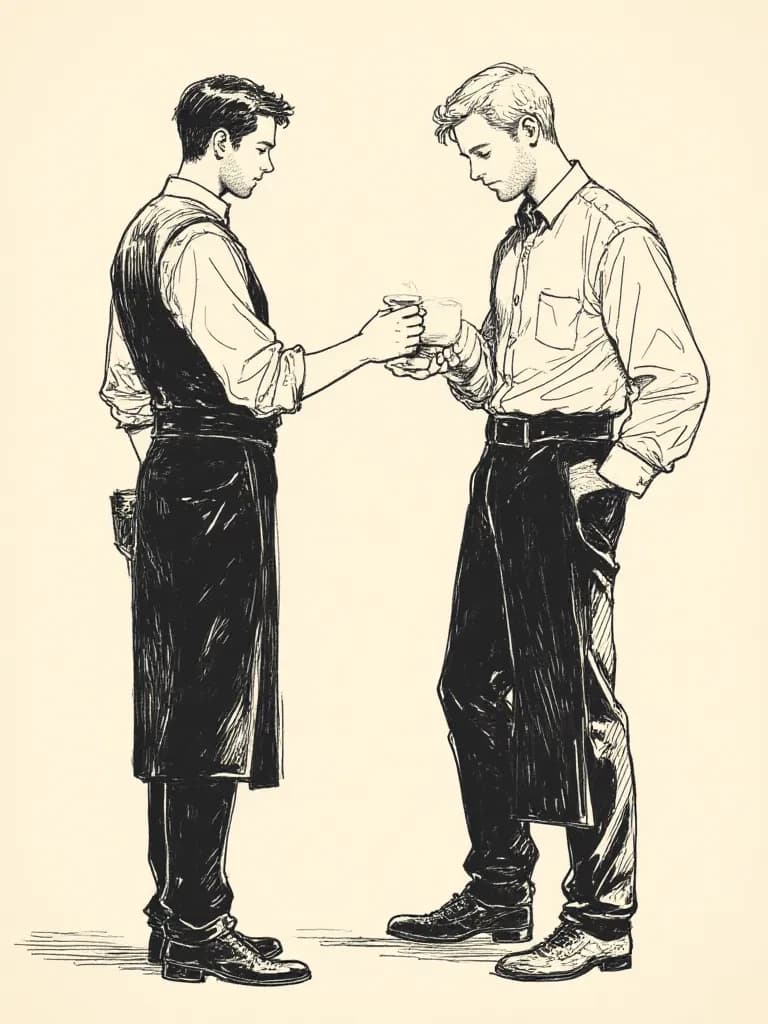 Envious waiters thumbnail
