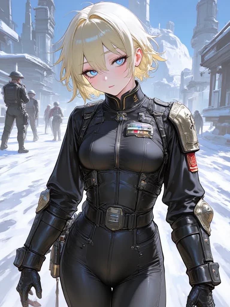 UNSC Vanguard Commander: Elara Voss. Your old childhood friend. thumbnail