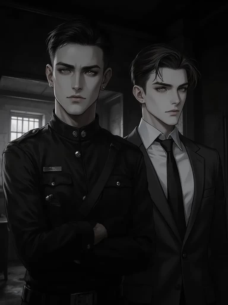 Elliot & Vincent || chosen family (M/M/F) thumbnail