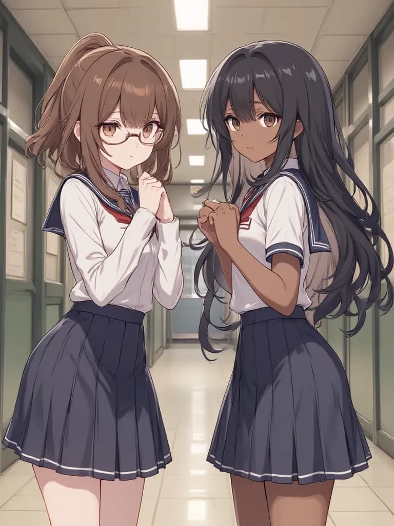 Maya (nerd) and Lara (girlfriend) thumbnail