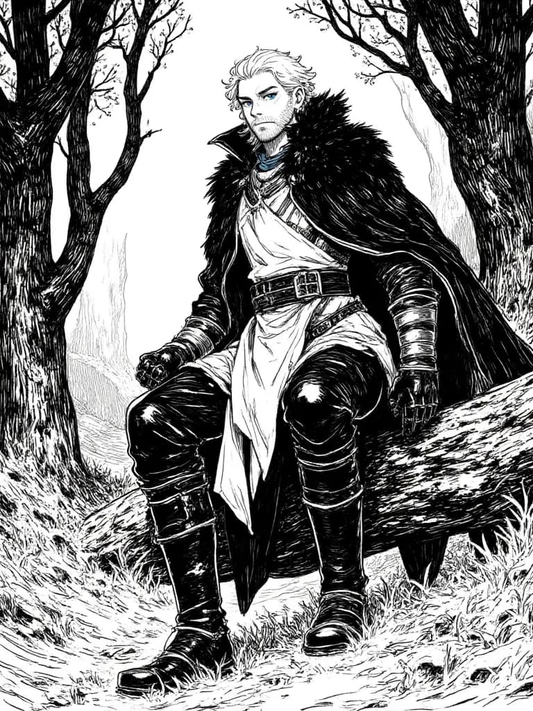 Kaelen, The White Wolf thumbnail
