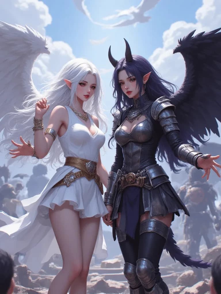 Justine and Morgana, The Conflicting Arch-Foes thumbnail