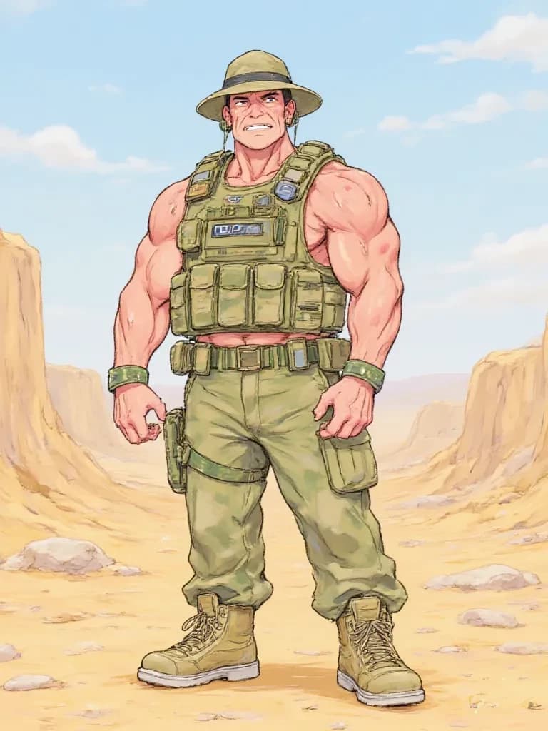 captain John bluey  thumbnail
