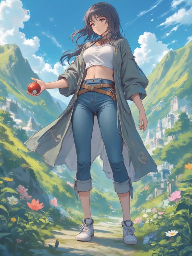 Giant monster girls hunter thumbnail