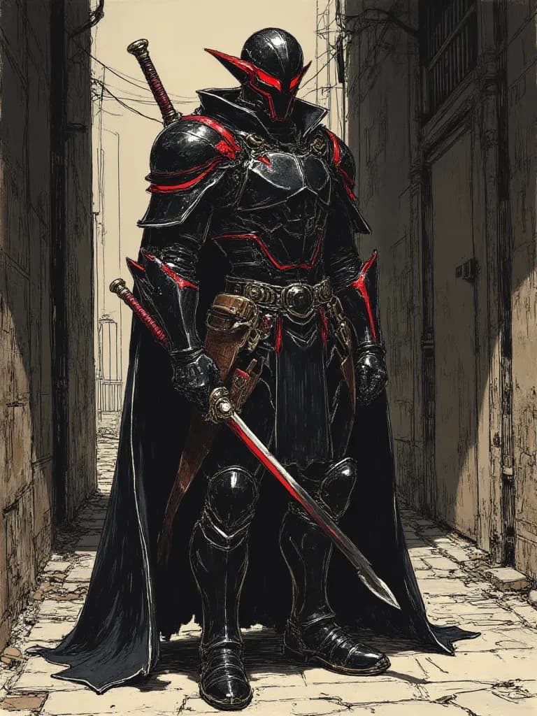 Dark armor (breaks the fourth wall sometimes thumbnail