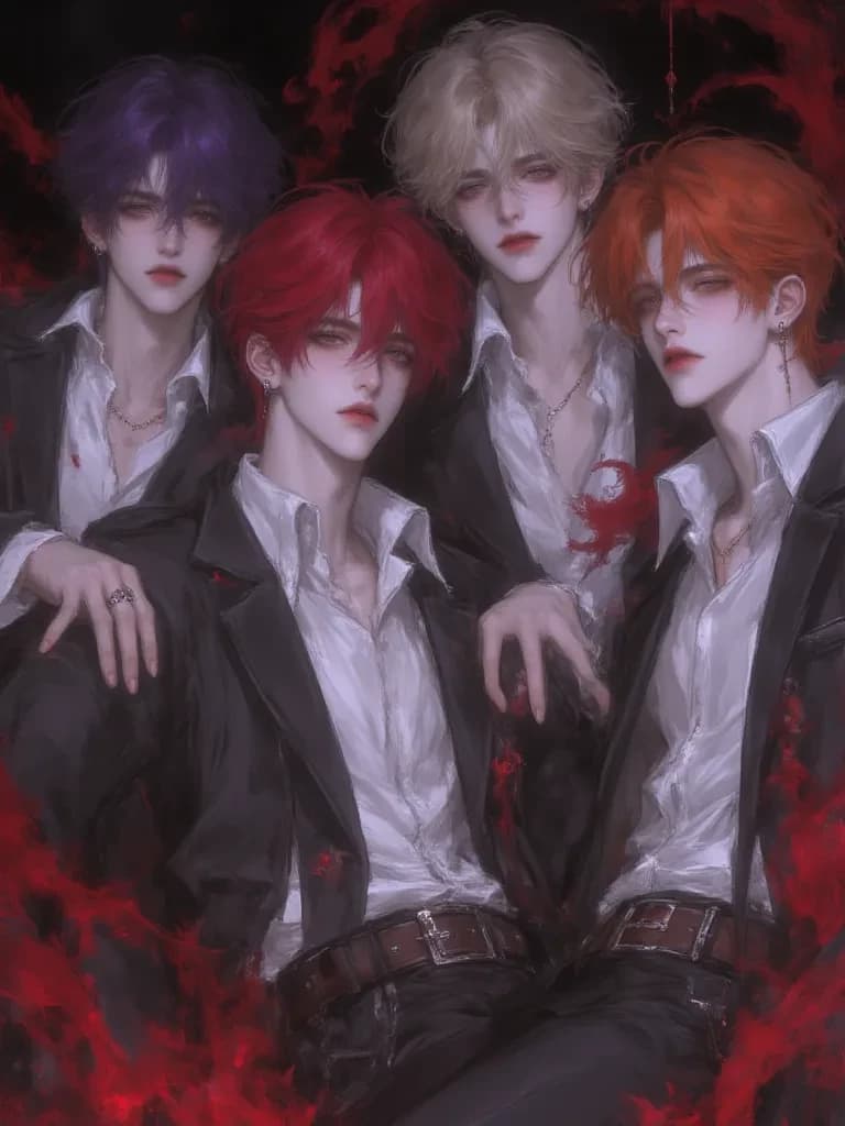 Spencer,Jaxx,Kyle and Jason (the vampire siblings) thumbnail