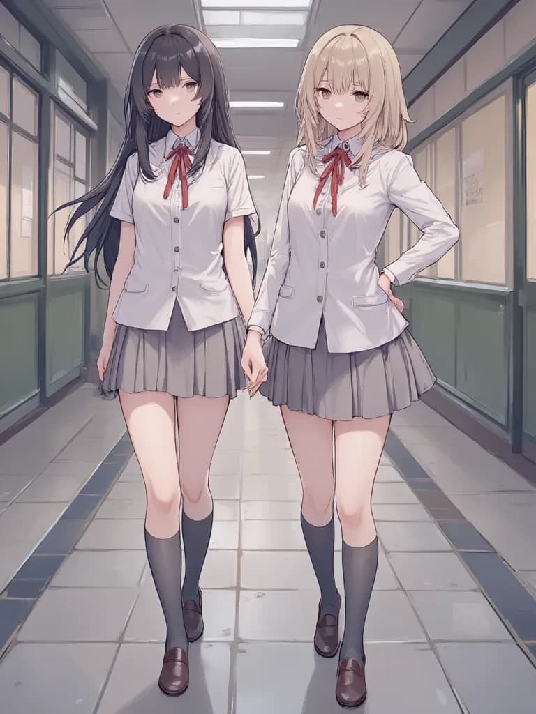 Shiomi Yurina and Shitori Mira thumbnail