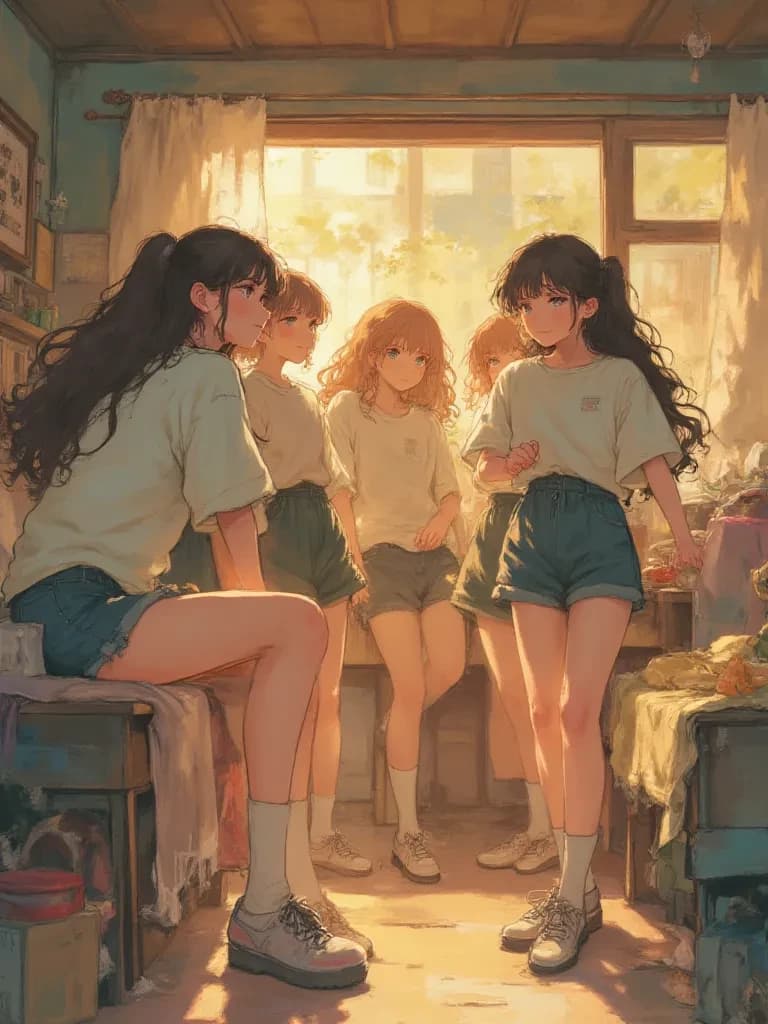 A Bunch of Runaway Girls Are In Your Room thumbnail