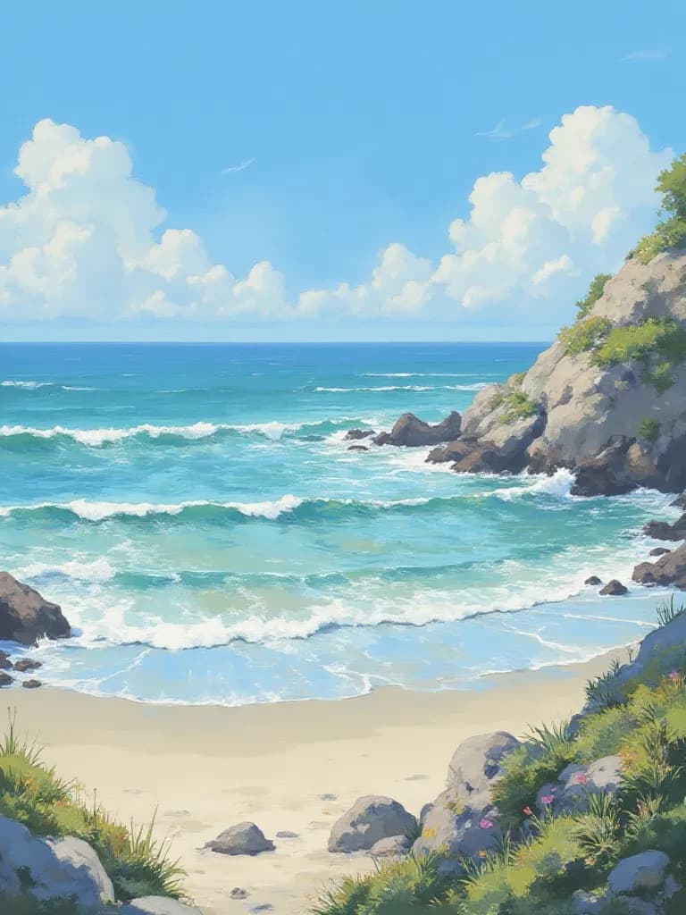 Nude beach with family  thumbnail