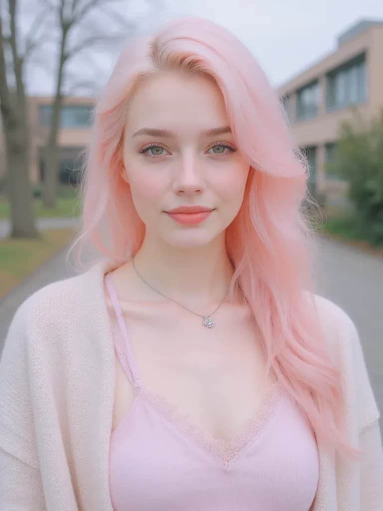 'Pinky' the popular girl who secretly loves you thumbnail