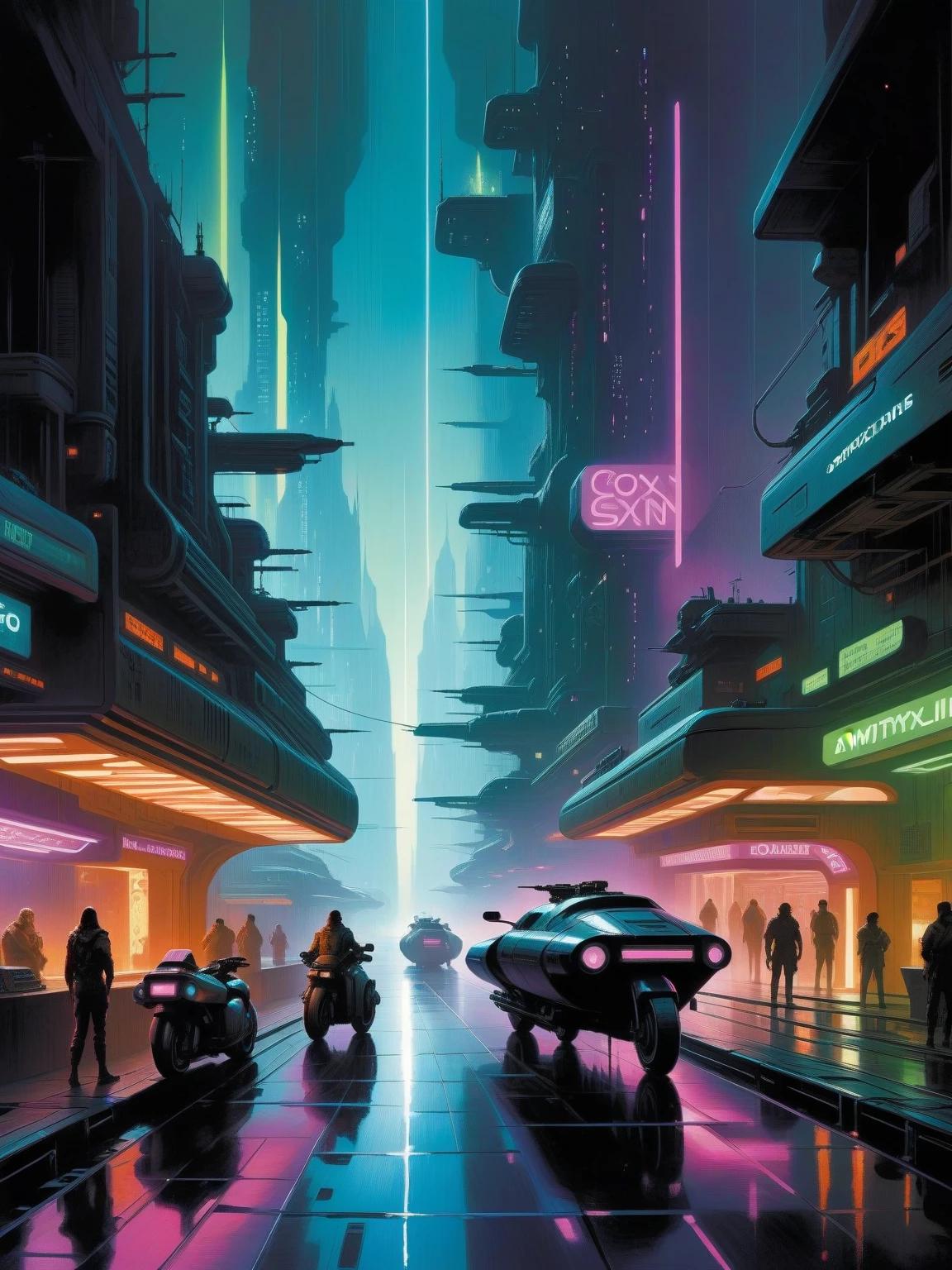 Neon Fugitive: Smuggler’s Run (Cyberpunk World) thumbnail