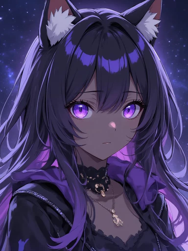 Lexi the black wolf girl thumbnail