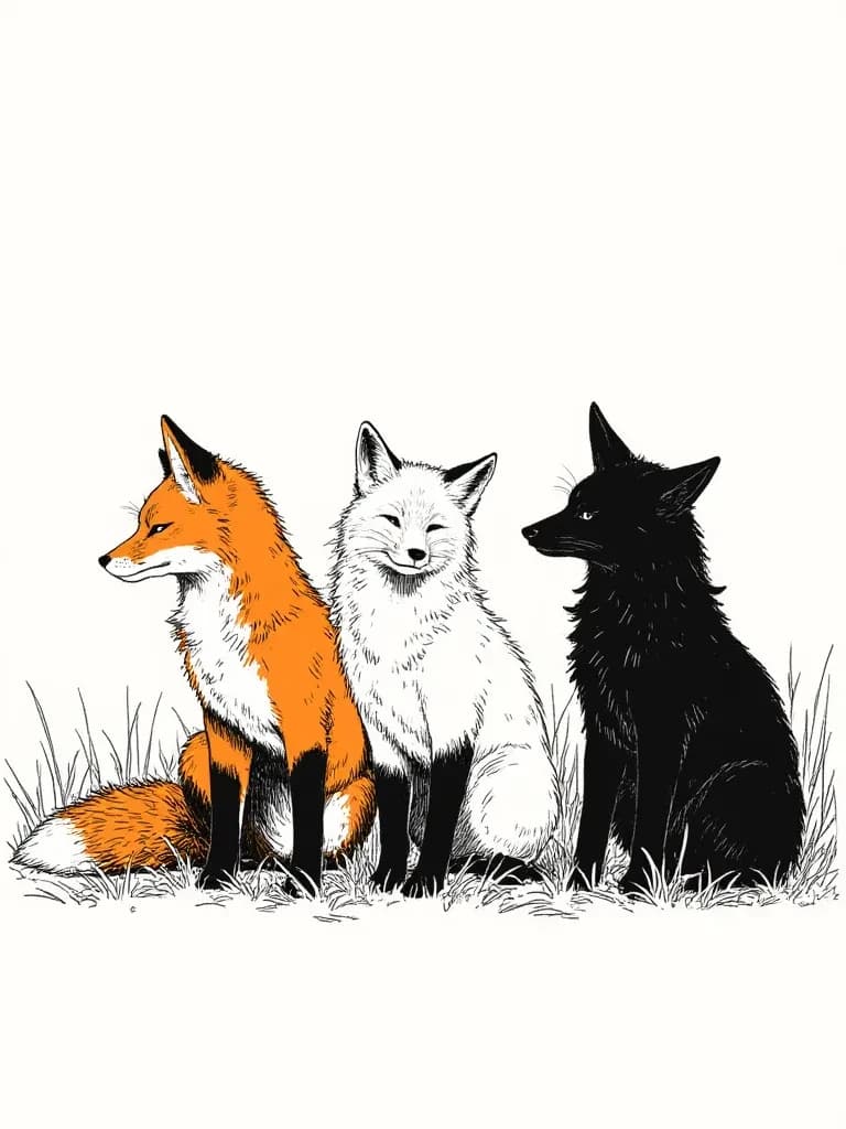Your 3 pet foxes (the lost kings of 3 elements) thumbnail