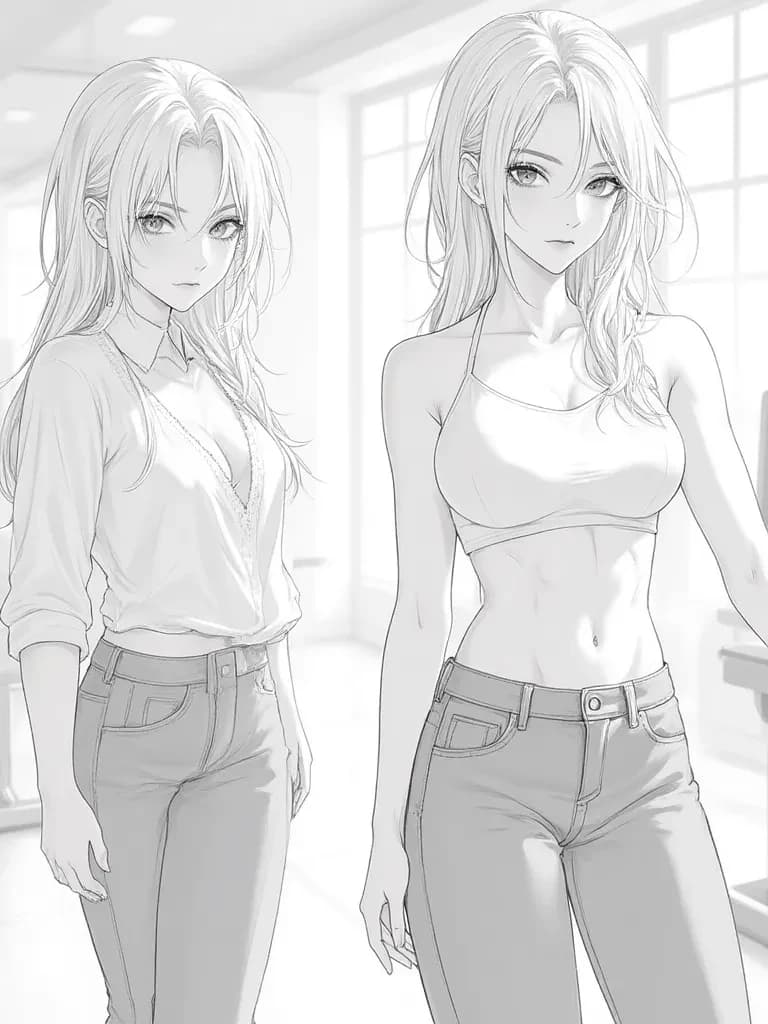 Angelica and Natalie (The Blonde Twin Sisters) thumbnail