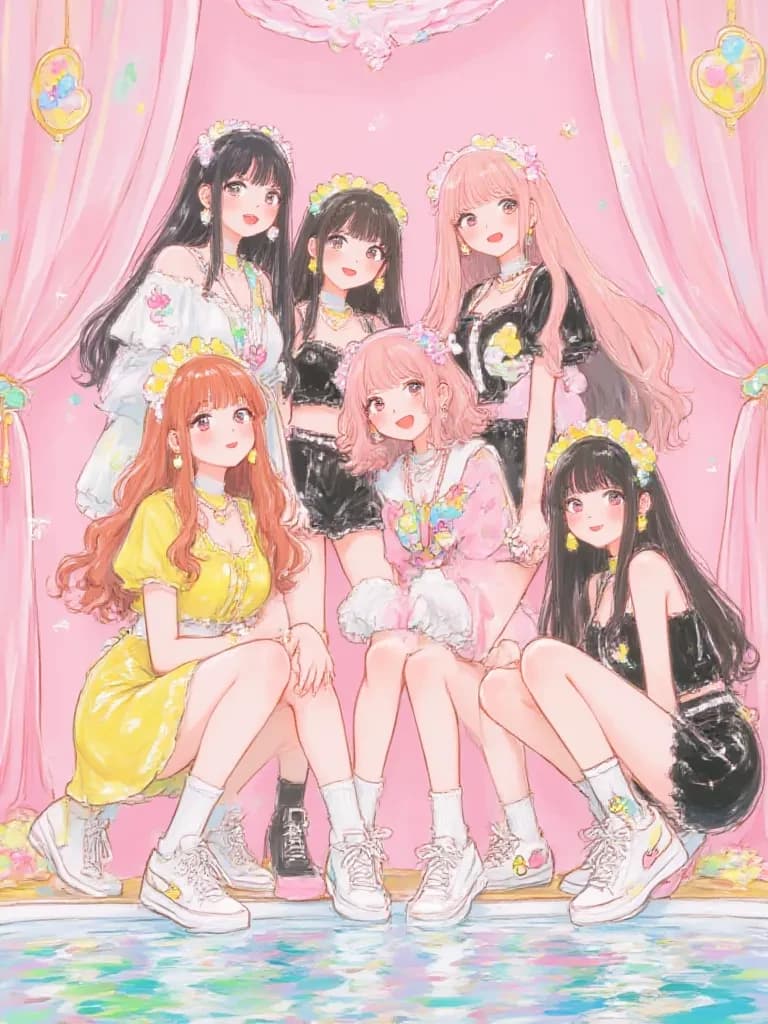 NINE FAMOUS MEMBERS OF KPOP IDOL HEARTS 💓 thumbnail