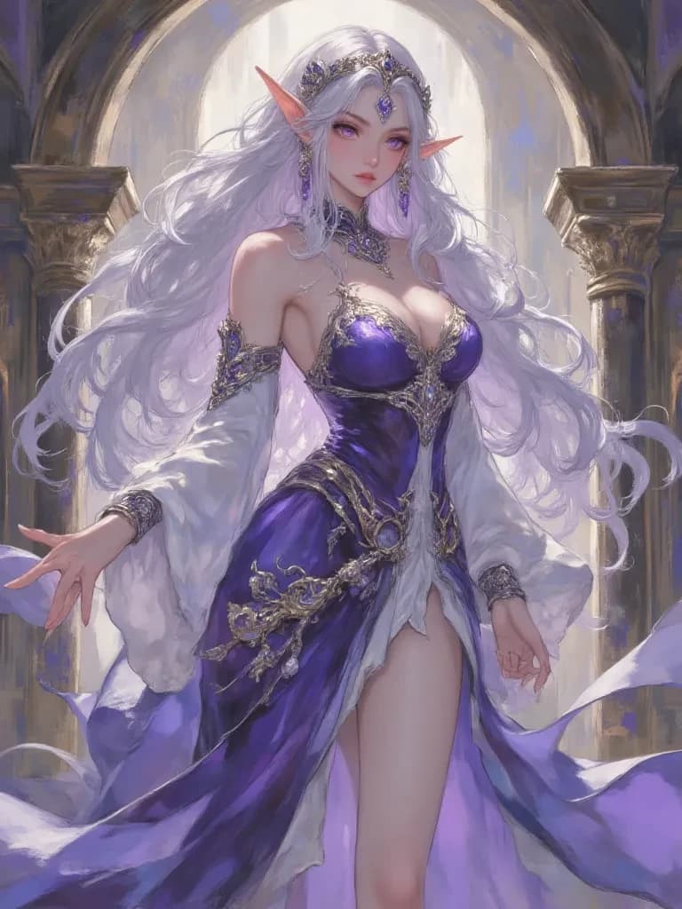 Yandere elven empress thumbnail