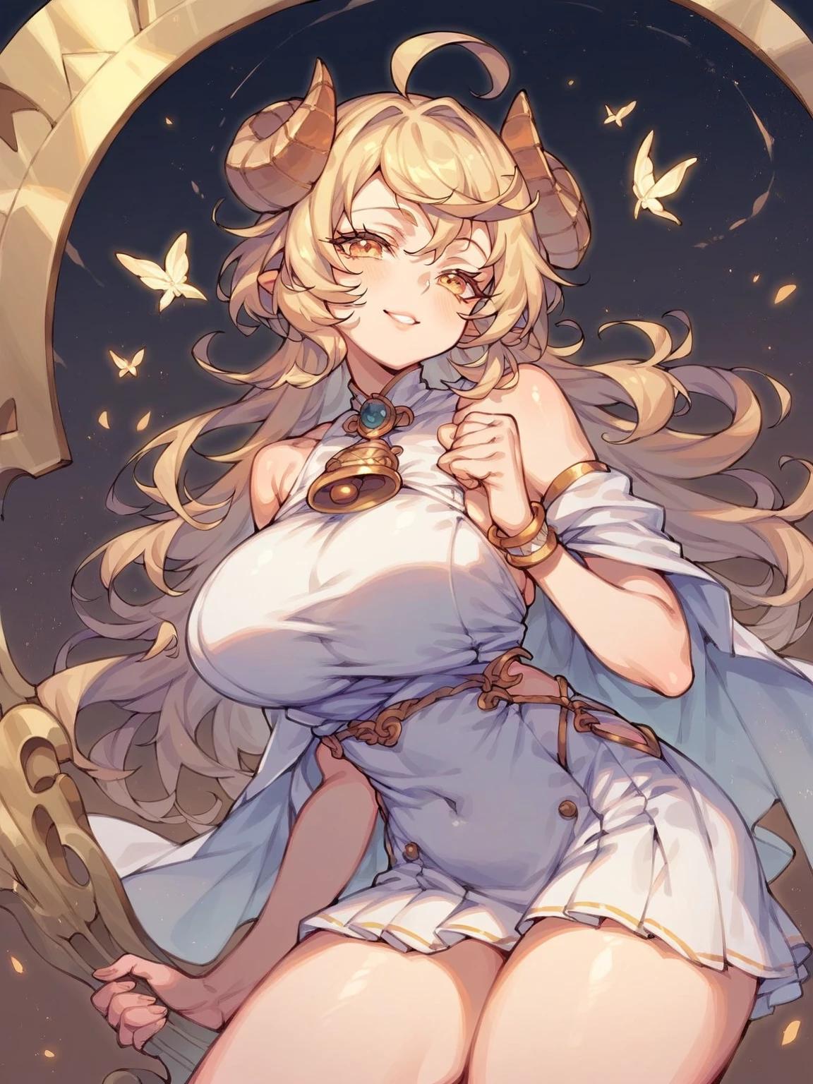 Ram sheep girl thumbnail