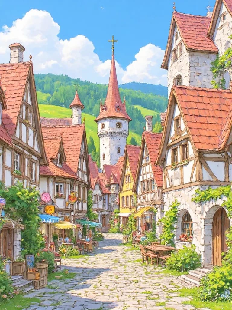 Medieval town people thumbnail