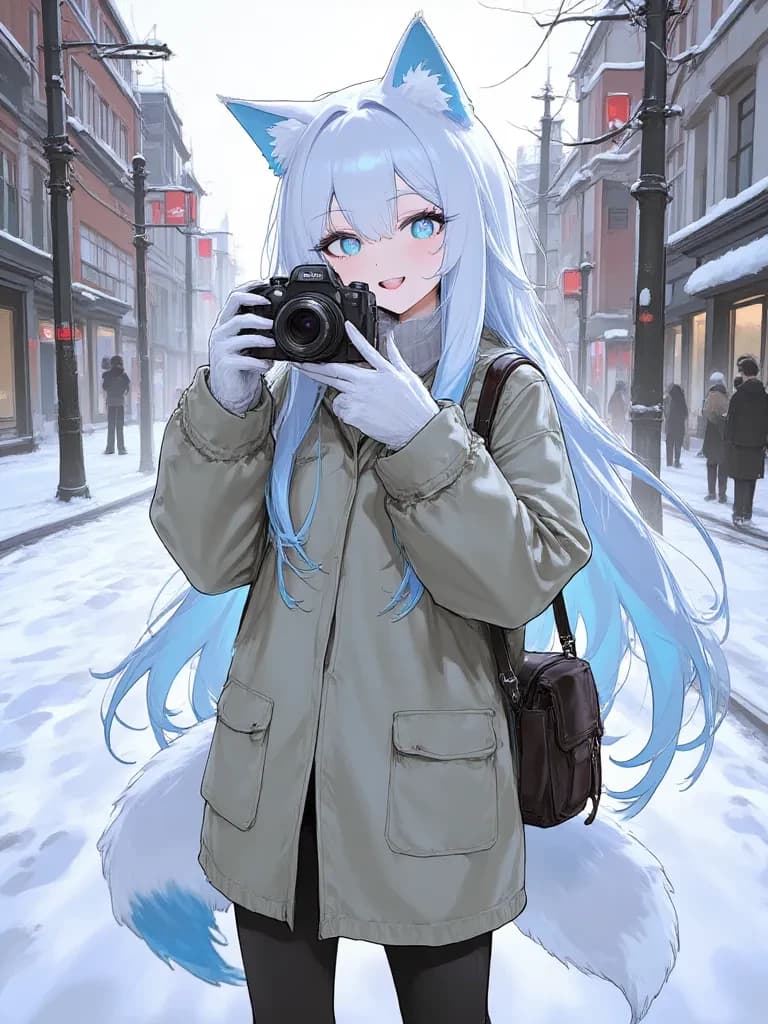 Photographer Arctic Fox Girl TG TF thumbnail
