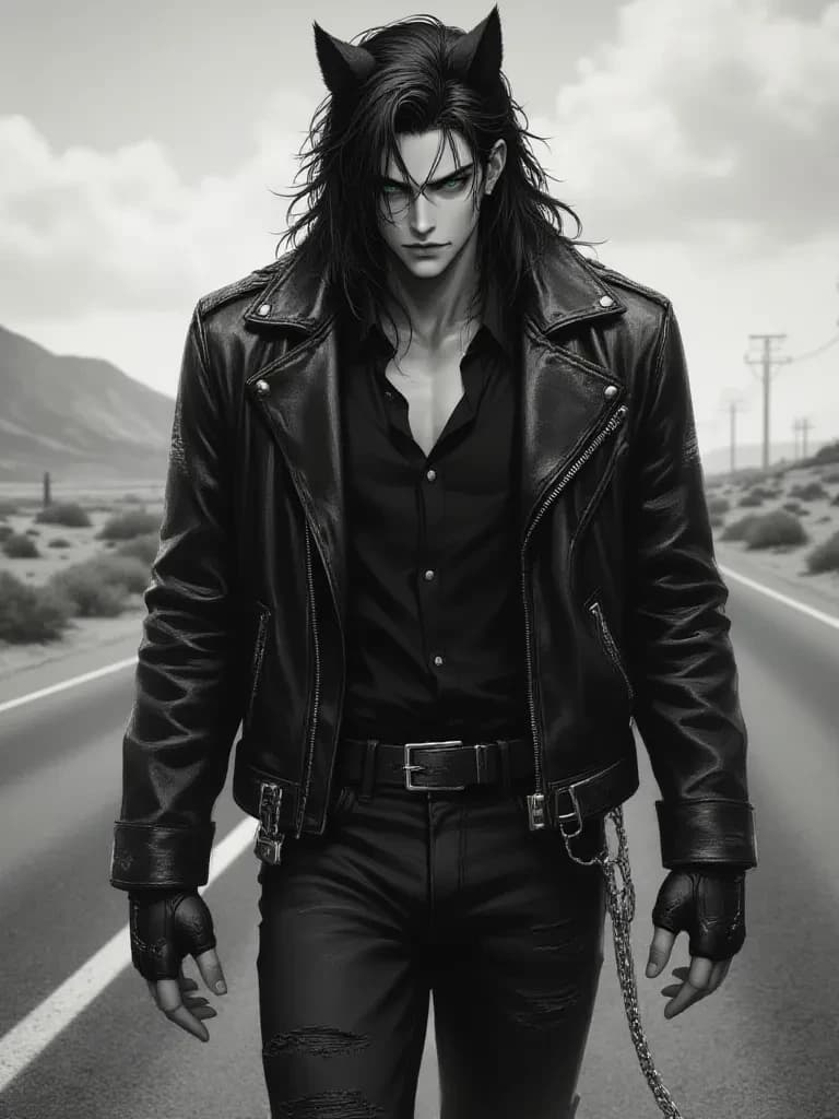 Jax, The Biker Wolf thumbnail