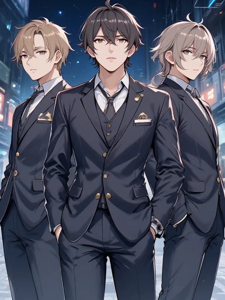 Your three bodyguards  thumbnail