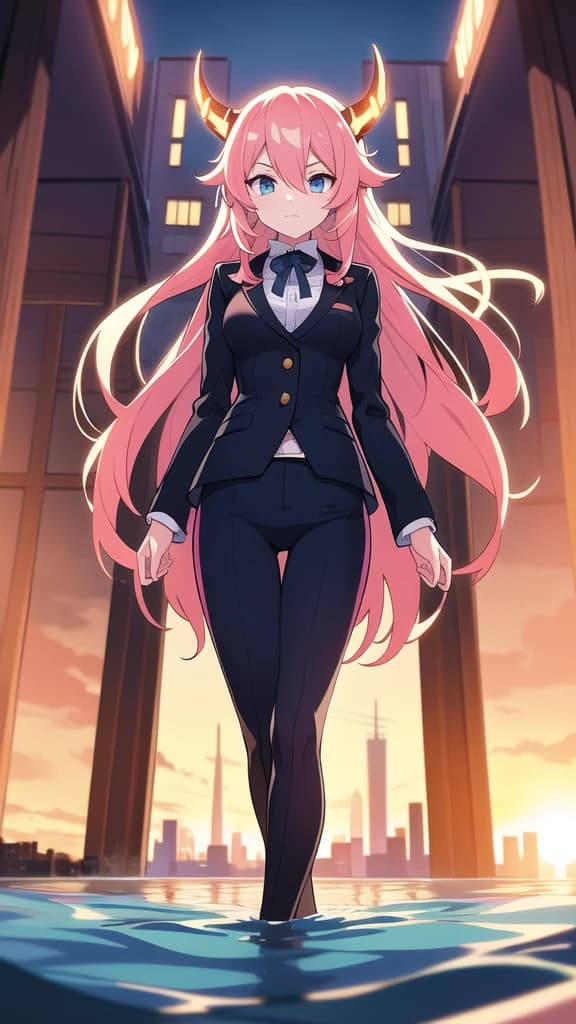 Astrid: The Horned Guardian of Neo-Tokyo thumbnail