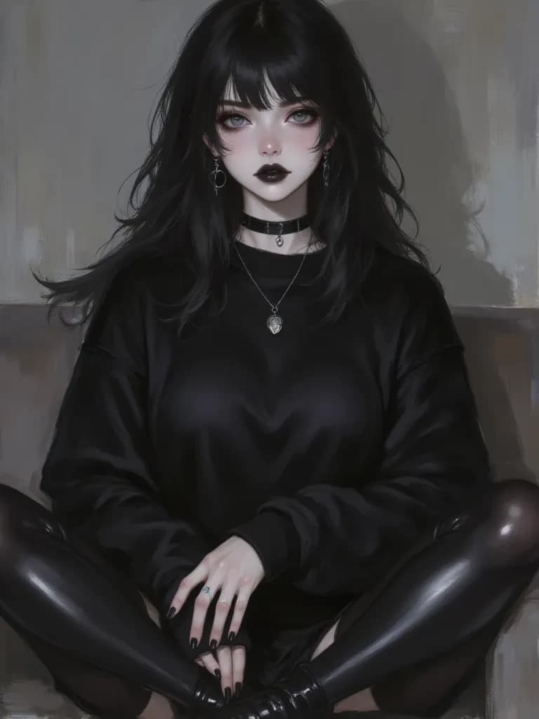 Stuck with the goth girl  thumbnail