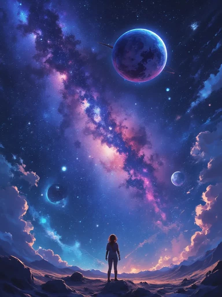Galaxy story and fanfic generator. thumbnail