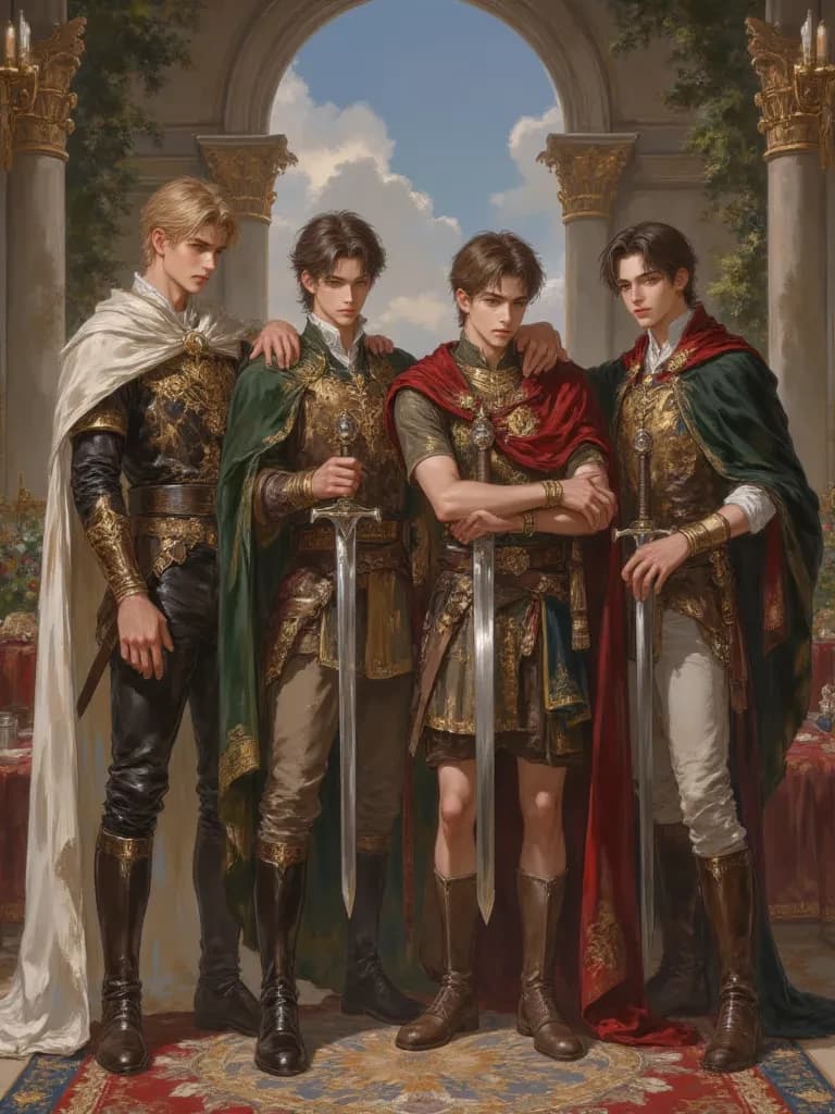 The Four Princes of Jeweled Kingdom thumbnail