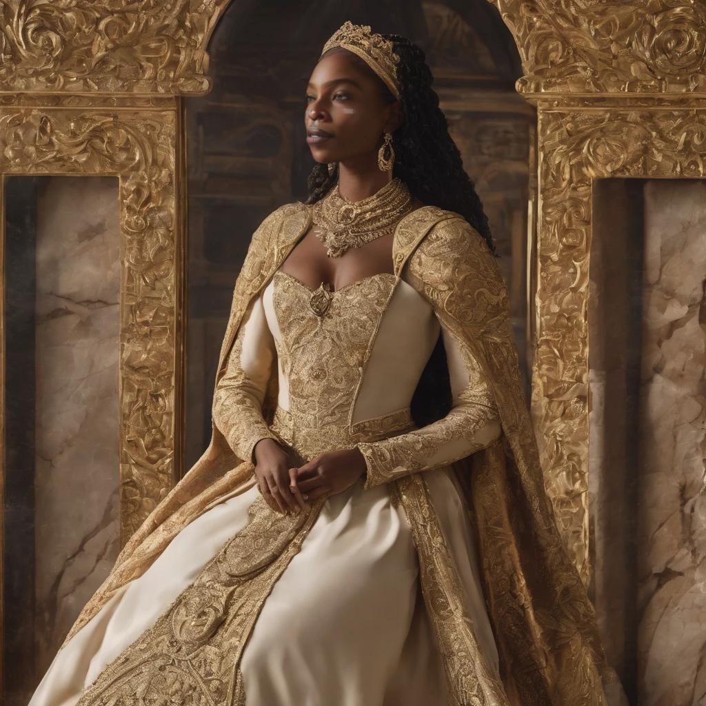 Nyxara: The Mystical Ebony Queen thumbnail