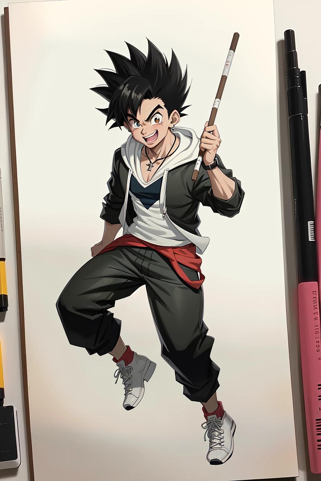 goku with darker skintone thumbnail