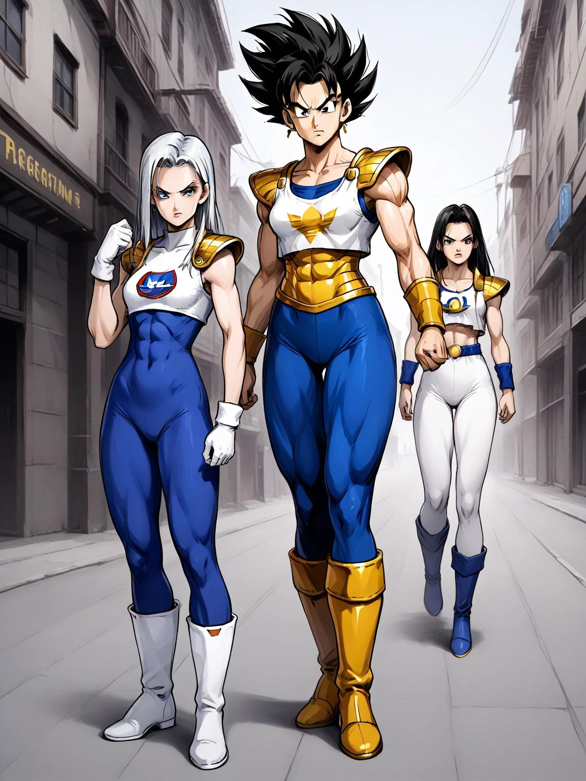 Goka and Vegeta thumbnail
