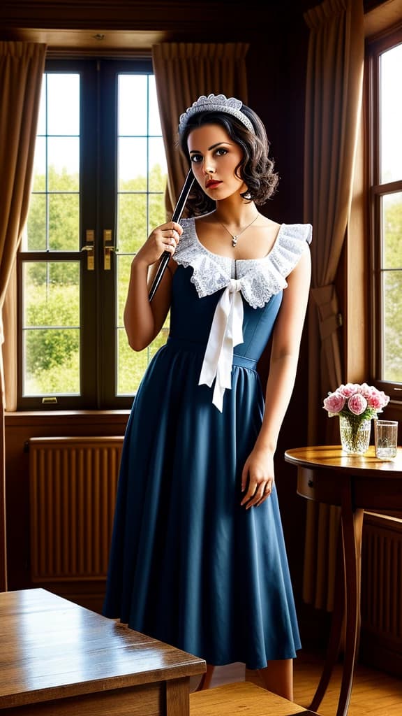 Elara: The Determined Maid of the Enchanted Manor thumbnail