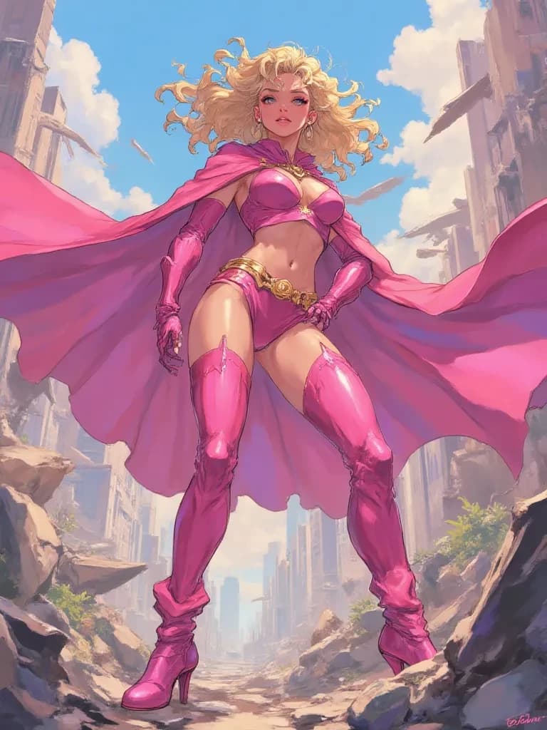 Super DD (A GxG superheroine story) thumbnail