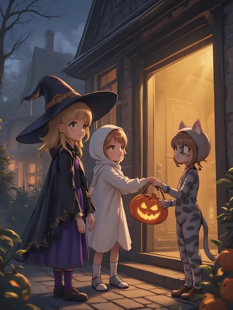 The Halloween night of surprise thumbnail