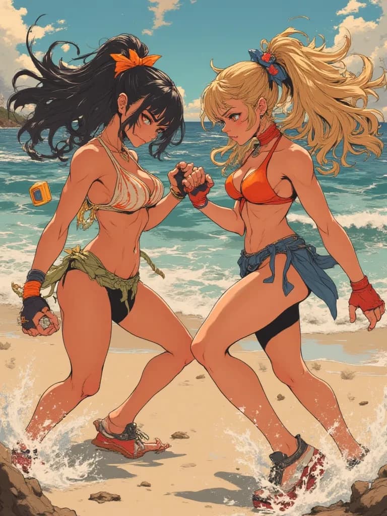 They are fighting  thumbnail