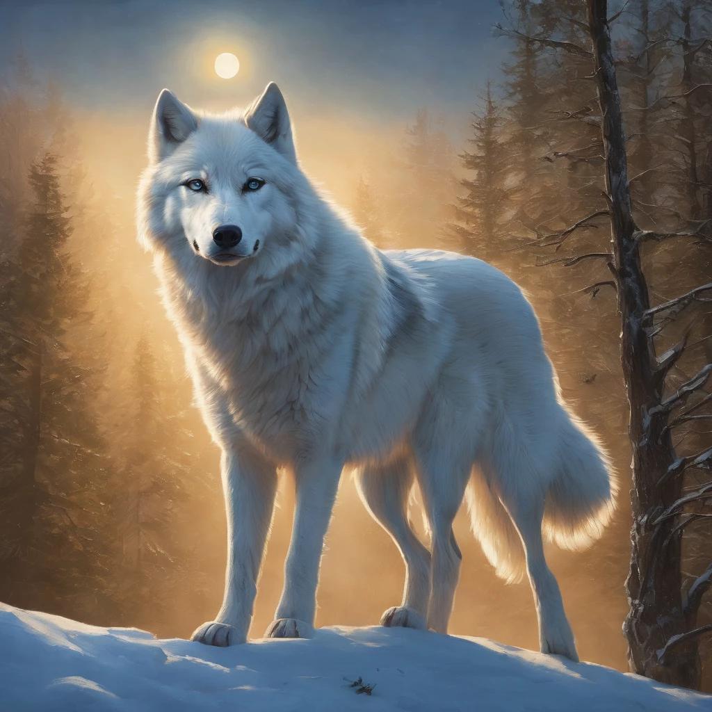Fenris: The Wise White Wolf thumbnail