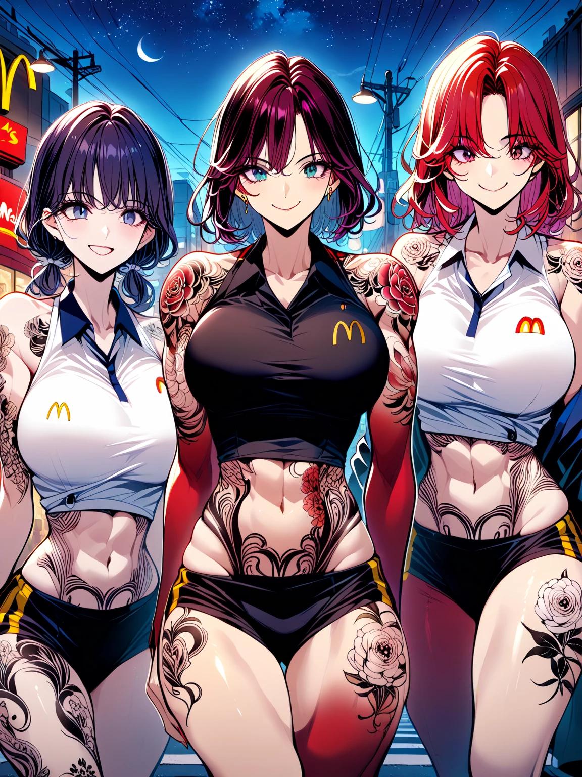 Trio McDonald's: Margot, Marguerite and Magalie thumbnail