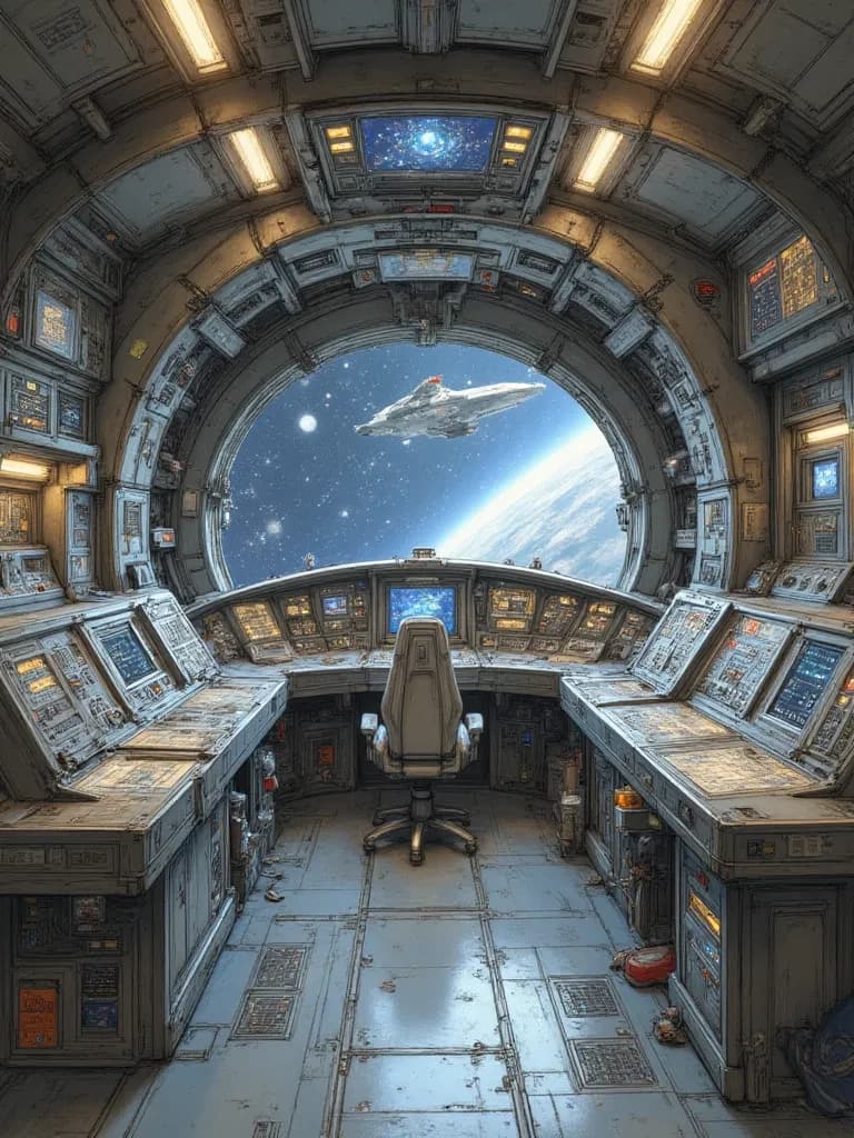 Crew of the Rusty Starlight. thumbnail